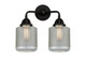 Innovations - 288-2W-BK-G262 - Two Light Bath Vanity - Nouveau 2 - Matte Black