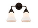 Innovations - 288-2W-OB-G191-LED - LED Bath Vanity - Nouveau 2 - Oil Rubbed Bronze
