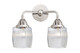 Innovations - 288-2W-PC-G302 - Two Light Bath Vanity - Nouveau 2 - Polished Chrome