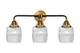 Innovations - 288-3W-BAB-G302 - Three Light Bath Vanity - Nouveau 2 - Black Antique Brass
