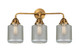 Innovations - 288-3W-BB-G262 - Three Light Bath Vanity - Nouveau 2 - Brushed Brass