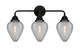 Innovations - 288-3W-BK-G165 - Three Light Bath Vanity - Nouveau 2 - Matte Black