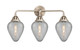Innovations - 288-3W-SN-G165-LED - LED Bath Vanity - Nouveau 2 - Brushed Satin Nickel