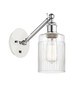 Innovations - 317-1W-WPC-G342 - One Light Wall Sconce - Ballston - White Polished Chrome
