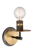 Innovations - 431-1W-BBB - One Light Wall Sconce - Restoration - Black Brushed Brass