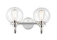 Innovations - 437-2W-PC-CL - Two Light Bath Vanity - Polished Chrome