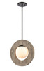 Innovations - 440-1S-BK-W - One Light Pendant - Maverick - Matte Black