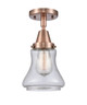 Innovations - 447-1C-AC-G194-LED - LED Flush Mount - Caden - Antique Copper