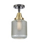 Innovations - 447-1C-BAB-G262-LED - LED Flush Mount - Caden - Black Antique Brass