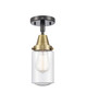 Innovations - 447-1C-BAB-G314 - One Light Flush Mount - Caden - Black Antique Brass