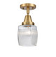 Innovations - 447-1C-BB-G302-LED - LED Flush Mount - Caden - Brushed Brass