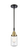 Innovations - 447-1S-BAB-G314-LED - LED Mini Pendant - Caden - Black Antique Brass