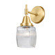 Innovations - 447-1W-SG-G302-LED - LED Wall Sconce - Caden - Satin Gold