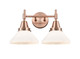 Innovations - 447-2W-AC-G4471 - Two Light Bath Vanity - Caden - Antique Copper