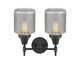Caden Two Light Bath Vanity (447-2W-BK-G262)