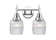 Innovations - 447-2W-PC-G302 - Two Light Bath Vanity - Caden - Polished Chrome