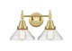 Innovations - 447-2W-SB-CL-LED - LED Bath Vanity - Satin Brass