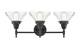 Caden LED Bath Vanity (447-3W-BK-CL-LED)