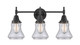 Innovations - 447-3W-BK-G194 - Three Light Bath Vanity - Caden - Matte Black