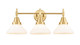 Innovations - 447-3W-SG-G4471 - Three Light Bath Vanity - Caden - Satin Gold