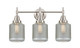 Innovations - 447-3W-SN-G262 - Three Light Bath Vanity - Caden - Satin Nickel