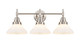 Innovations - 447-3W-SN-W-LED - LED Bath Vanity - Caden - Satin Nickel