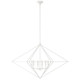Visual Comfort Signature - JN 5093PW - Six Light Linear Lantern - Afton - Plaster White