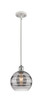 Innovations - 516-1S-WPC-G556-8SM - One Light Mini Pendant - Ballston - White Polished Chrome