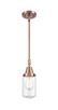 Innovations - 447-1S-AC-G312 - One Light Mini Pendant - Caden - Antique Copper