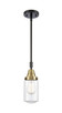 Innovations - 447-1S-BAB-G312 - One Light Mini Pendant - Caden - Black Antique Brass