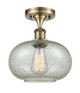Innovations - 516-1C-AB-G249-LED - LED Semi-Flush Mount - Ballston - Antique Brass