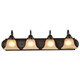 Ballerina Four Light Vanity (60-1266)