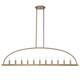Crystorama - ABB-3009-VG - 11 Light Chandelier - Abbott - Vibrant Gold
