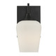 Octave One Light Wall Sconce (9-6030-1-BK)