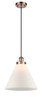 manufacturer_finish:Antique Copper|manufacturer_glass:Cased Matte White Cone 12|light_output:220.00lm|color_temperature:2200K|cri:99