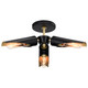Marc Three Light Semi Flush Mount (60-7297)