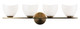Matteo Lighting - S04204AGOP - Four Light Vanity - Uptowne - Aged Gold Brass