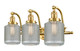 Innovations - 515-3W-SG-G262 - Three Light Bath Vanity - Franklin Restoration - Satin Gold
