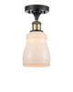 Innovations - 516-1C-BAB-G391 - One Light Semi-Flush Mount - Ballston - Black Antique Brass