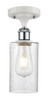 Innovations - 516-1C-WPC-G804 - One Light Semi-Flush Mount - Ballston - White Polished Chrome