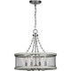 Austelle Four Light Chandelier (P400204-141)