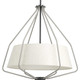 Progress Lighting - P500117-009 - Three Light Pendant - Hangar - Brushed Nickel