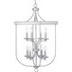 Gulliver Eight Light Foyer Pendant (P500158-141)