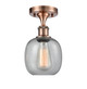 manufacturer_finish:Antique Copper|manufacturer_glass:Seedy Belfast|light_output:220.00lm|color_temperature:2200K|cri:99