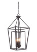 Hudson Four Light Foyer Pendant (45834-OB)