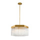 Artcraft - AC12063BR - Seven Light Chandelier - Emma - Brushed Brass