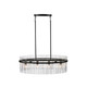 Ava Four Light Island Pendant (AC12084BK)