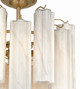 Sophia Five Light Semi Flush Mount (AC12103WH)