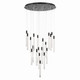 Artcraft - AC12140BK - LED Chandelier - Celine - Brass