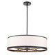 Artcraft - AC12163BK - Four Light Chandelier - High Street - Black